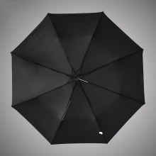 遇水變色斑馬晴雨傘三折黑膠
