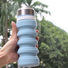 硅膠折疊水瓶