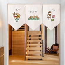 裝飾廚房小清新三角帘