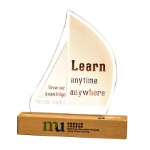 櫸木亞克力紀念品擺件