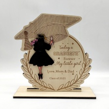 畢業木質牌匾祝福語