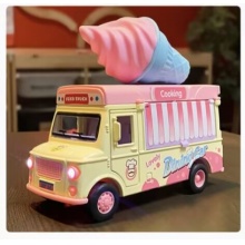 Q版回力合金磁力感應車
