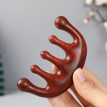 檀木按摩梳