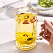 大容量加厚啤酒杯玻璃杯