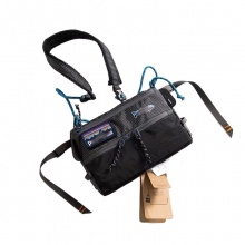 撞色釣魚包戶外便攜斜跨包