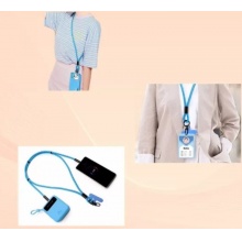 手機掛繩充電線二合一