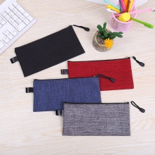 簡約牛津布拉鏈文件袋