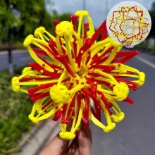 兒童魔術開花球伸縮球