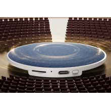 超薄枕上音碟無線藍牙迷你音箱支持TF卡