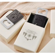 便攜短款皮革開瓶器