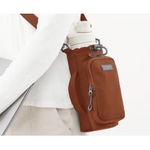 斜挎手機水杯一體包