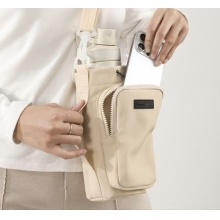 斜挎手機水杯一體包