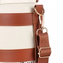 仿皮斜挎式杯套