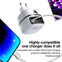 伸縮線65W快充充電器