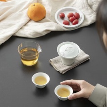 簡約陶瓷旅行戶外茶具套裝